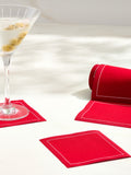 Solid Red Carpet Cocktail Napkins