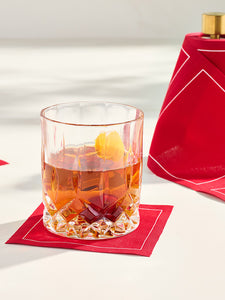 Solid Red Carpet Cocktail Napkins