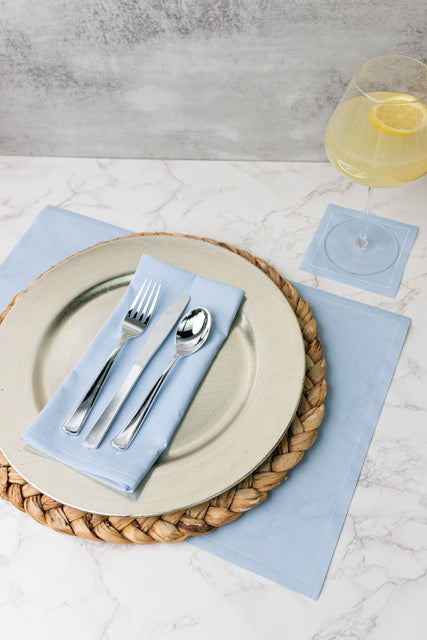 Elegant Placemat With Napkin Washable Table Mat Serviette 